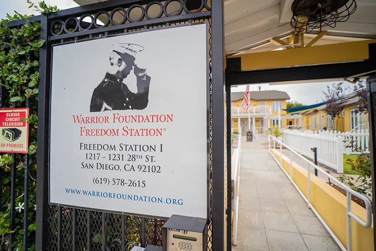 Warrior Foundation Freedom Station transitional housing for veterans